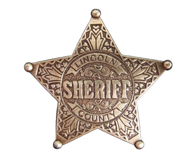 Złota Gwiazda szeryfa Lincoln County